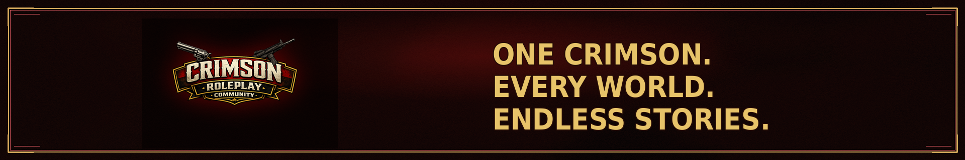 Crimson RolePlay Community page banner